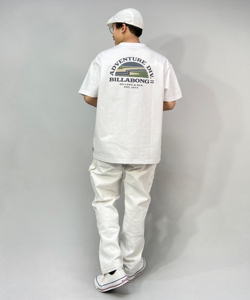 BILLABONG(ビラボン)の「【Web限定】ムラサスポーツ別注 BILLABONG/ビラボン アウトドアデザイン ルーズシルエット バックプリントTシャツ BC011-276(Tシャツ/カットソー・メンズ・ホワイト/ブラック/ベージュ/グリーン・M/L/XL)」の21枚目の写真