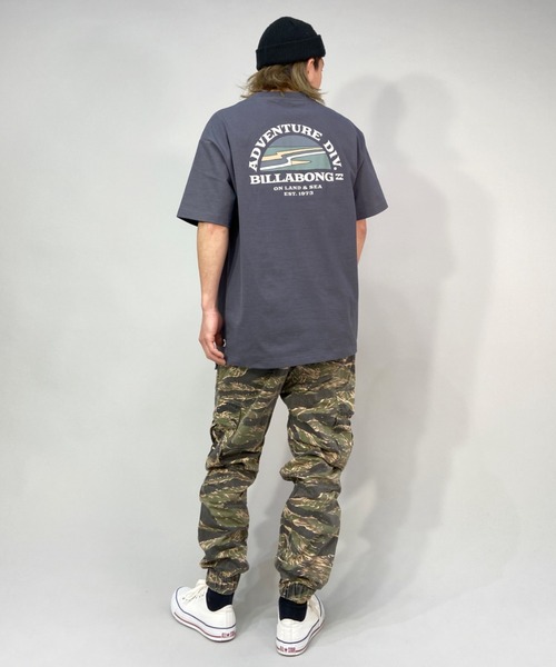BILLABONG(ビラボン)の「【Web限定】ムラサスポーツ別注 BILLABONG/ビラボン アウトドアデザイン ルーズシルエット バックプリントTシャツ BC011-276(Tシャツ/カットソー・メンズ・ホワイト/ブラック/ベージュ/グリーン・M/L/XL)」の22枚目の写真