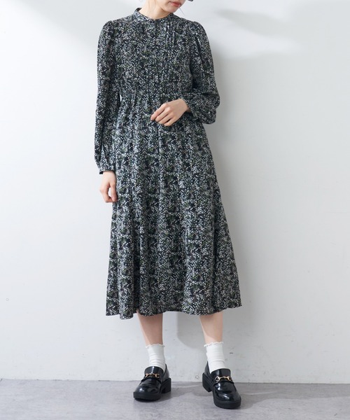 OLIVE des OLIVE（オリーブデオリーブ）の「【WEB限定】ピンタックマーメイドワンピース（ワンピース・レディース・オフホワイト/ブラック/ラベンダー・FREE）」の14枚目の写真