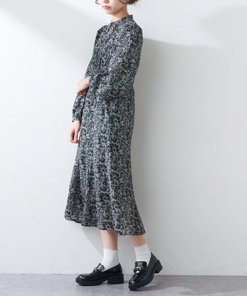 OLIVE des OLIVE（オリーブデオリーブ）の「【WEB限定】ピンタックマーメイドワンピース（ワンピース・レディース・オフホワイト/ブラック/ラベンダー・FREE）」の15枚目の写真