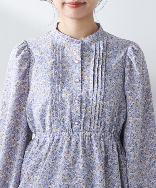 OLIVE des OLIVE（オリーブデオリーブ）の「【WEB限定】ピンタックマーメイドワンピース（ワンピース・レディース・オフホワイト/ブラック/ラベンダー・FREE）」の21枚目の写真