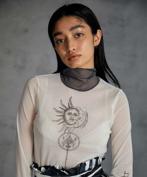 THINGS THAT MATTER Yin & Yang PRINT TATTOO TOPS