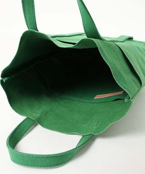 amiacalva（アミアカルヴァ）の「AMIACALVA | キャンバストートバッグ（トートバッグ・レディース・ピンク/グリーン・ONE SIZE）」の3枚目の写真