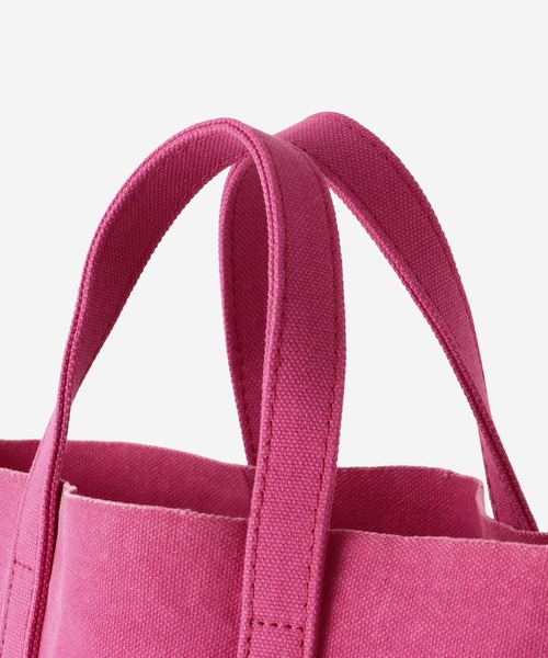 amiacalva（アミアカルヴァ）の「AMIACALVA | キャンバストートバッグ（トートバッグ・レディース・ピンク/グリーン・ONE SIZE）」の12枚目の写真