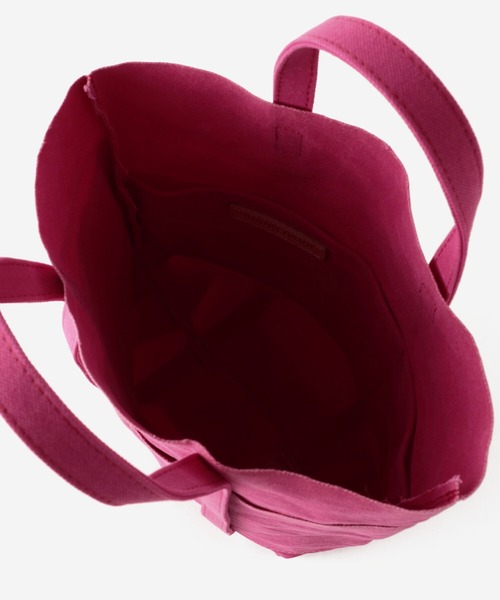 amiacalva（アミアカルヴァ）の「AMIACALVA | キャンバストートバッグ（トートバッグ・レディース・ピンク/グリーン・ONE SIZE）」の7枚目の写真