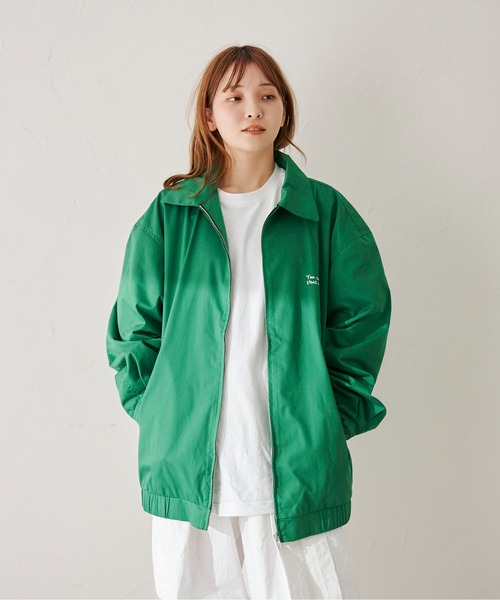 CPCM(シーピーシーエム)の「ツイルバック刺繍ジップジャケット(ブルゾン・メンズ・アイボリー/グリーン/グレー・MEDIUM/LARGE)」の15枚目の写真