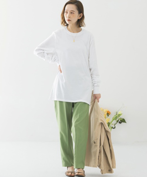 URBAN RESEARCH ROSSO WOMEN（アーバンリサーチ　ロッソ）の「BACK PHOTO LONG-SLEEVE T-SHIRTS（Tシャツ/カットソー・レディース・ホワイト・MEDIUM）」の5枚目の写真