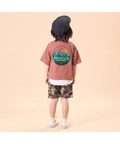 F.O.KIDS（エフオーキッズ）の「バックロゴ2PセットTシャツ（Tシャツ/タンクトップ）（Tシャツ/カットソー・キッズ・ピンク/チャコール/ブラウン・130/140/95/120/100/80/90/110）」の5枚目の写真