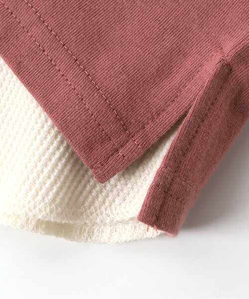 F.O.KIDS（エフオーキッズ）の「バックロゴ2PセットTシャツ（Tシャツ/タンクトップ）（Tシャツ/カットソー・キッズ・ピンク/チャコール/ブラウン・130/140/95/120/100/80/90/110）」の17枚目の写真