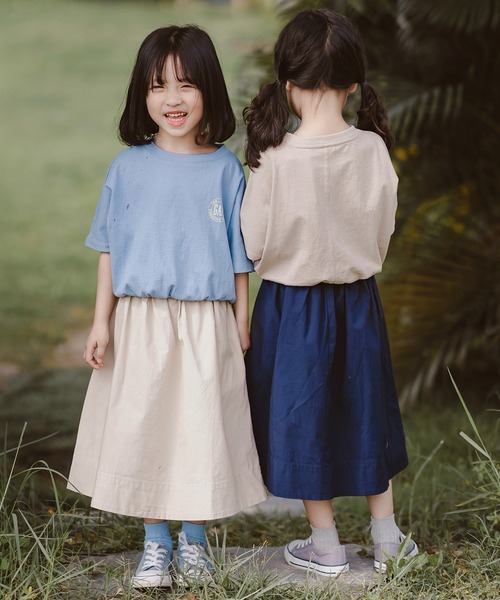 GAP(ギャップ)の「ウォッシュド ロー ジャージー 半袖Tシャツ (キッズ)(Tシャツ/カットソー・キッズ・その他/ホワイト/ブルー・M/S/L/XL/XS/XXL)」の3枚目の写真