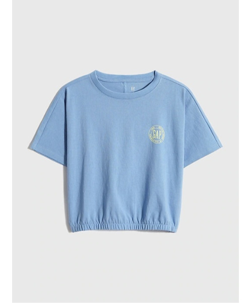 GAP(ギャップ)の「ウォッシュド ロー ジャージー 半袖Tシャツ (キッズ)(Tシャツ/カットソー・キッズ・その他/ホワイト/ブルー・M/S/L/XL/XS/XXL)」の10枚目の写真