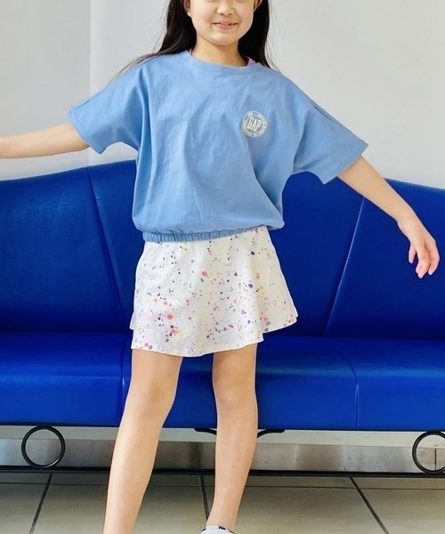 GAP(ギャップ)の「ウォッシュド ロー ジャージー 半袖Tシャツ (キッズ)(Tシャツ/カットソー・キッズ・その他/ホワイト/ブルー・M/S/L/XL/XS/XXL)」の12枚目の写真