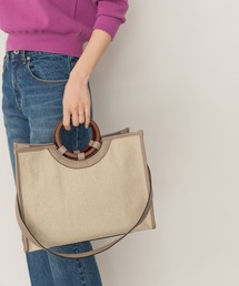 RODE SKO | ウッドハンドルスクエアトートバッグ(トートバッグ)