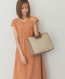 RODE SKO | ウッドハンドルスクエアトートバッグ(トートバッグ)