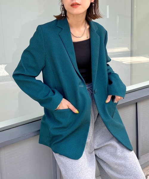 セール ブランド古着 テーラードジャケット テーラードジャケット Who S Who Gallery フーズフーギャラリー のファッション通販 Zozoused