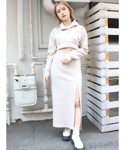 MURUA セットアップ MURUA パンツ 「セットアップ対応」パイピングポケットセンター