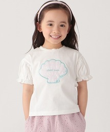 petit main | 【リンク】【吸水速乾】シェルモチーフパフTシャツ(Tシャツ/カットソー)