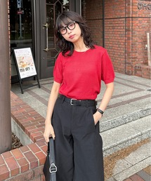 Chillfar（チルファー）の「ヘザーサマーニットトップス（ニット/セーター）」