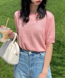 Chillfar（チルファー）の「ヘザーサマーニットトップス（ニット/セーター）」