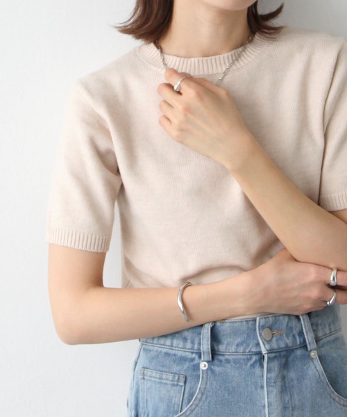 Chillfar(チルファー)の「ヘザーサマーニットトップス(ニット Chillfar(チルファー)の「ヘザーサマーニットトップス(ニット
