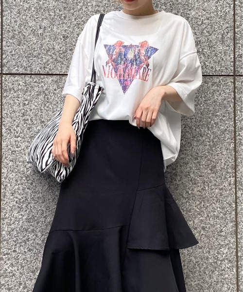 one way（ワンウェイ）の「切替フリルマーメイドスカート（スカート・レディース・ホワイト/ブラック・FREE）」の16枚目の写真