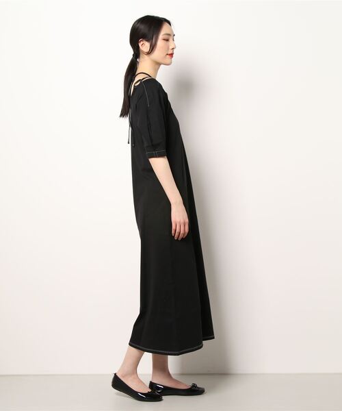 ADAM ET ROPE'（アダムエロペ）の「【MURRAL】Ivy half sleeve dress
