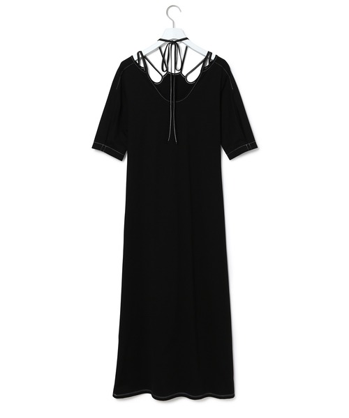 ADAM ET ROPE'（アダムエロペ）の「【MURRAL】Ivy half sleeve dress