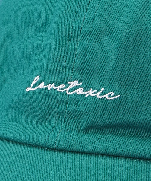 LOVETOXIC(ラブトキシック)の「LOVETOXIC刺しゅうローCAP(キャップ・キッズ・ブラック/グリーン/ホワイト/クリーム・FREE)」の11枚目の写真