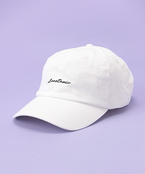 LOVETOXIC(ラブトキシック)の「LOVETOXIC刺しゅうローCAP(キャップ・キッズ・ブラック/グリーン/ホワイト/クリーム・FREE)」の13枚目の写真