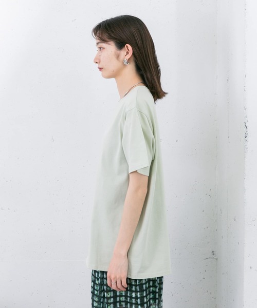 KBF(ケイビーエフ)の「ミニロゴTシャツ(Tシャツ/カットソー・レディース・ホワイト/ブラック/アイボリー/グリーン系その他・ONE)」の17枚目の写真