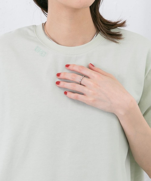 KBF(ケイビーエフ)の「ミニロゴTシャツ(Tシャツ/カットソー・レディース・ホワイト/ブラック/アイボリー/グリーン系その他・ONE)」の15枚目の写真