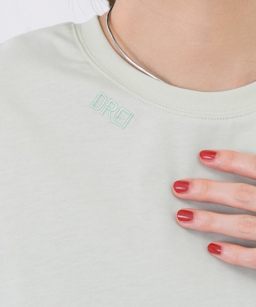 KBF(ケイビーエフ)の「ミニロゴTシャツ(Tシャツ/カットソー・レディース・ホワイト/ブラック/アイボリー/グリーン系その他・ONE)」の14枚目の写真