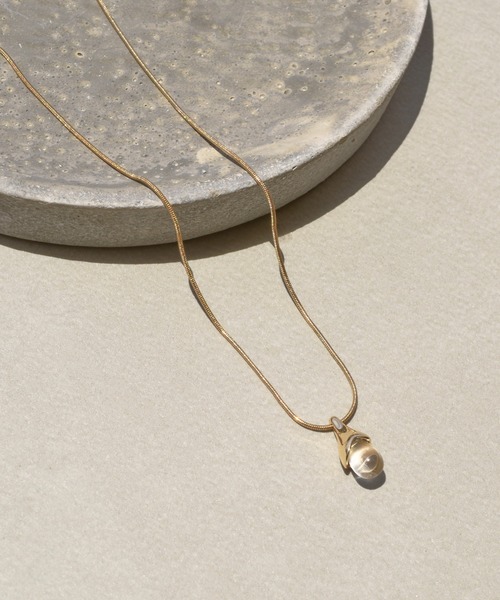 GOLDY（ゴールディ）の「リンピッド ドロップ ネックレス（ネックレス・レディース・シルバー/ゴールド/シルバー系その他/ゴールド系その他・FREE）」の8枚目の写真