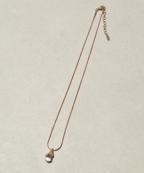 GOLDY（ゴールディ）の「リンピッド ドロップ ネックレス（ネックレス・レディース・シルバー/ゴールド/シルバー系その他/ゴールド系その他・FREE）」の13枚目の写真