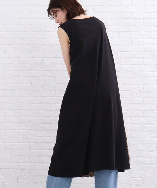 3557 定価39600 未使用 シューソネット ワンピース ノースリーブ　黒 3557 定価39600 未使用 シューソネット ワンピース ノースリーブ