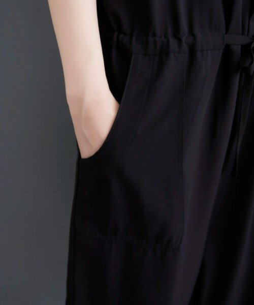 sakishimatokyo（サキシマトーキョー）の「オールインワン（サロペット/オーバーオール・レディース・ブラック・FREE）」の4枚目の写真