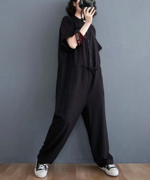 sakishimatokyo（サキシマトーキョー）の「オールインワン（サロペット/オーバーオール・レディース・ブラック・FREE）」の6枚目の写真