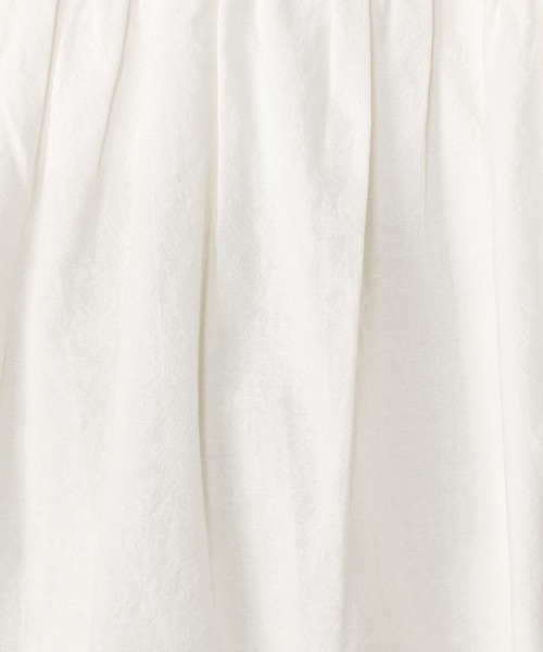 studio CLIP（スタディオクリップ）の「コットンリネン切り替えギャザーブラウス（シャツ/ブラウス・レディース・オフホワイト/ネイビー/ライトグリーン・FREE）」の17枚目の写真