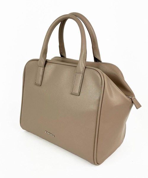 EMODA（エモダ）の「EMODA/エモダ　シボ/スムース切替２WAYボストン（ボストンバッグ・レディース・ベージュ系その他/ブラック・FREE）」の19枚目の写真