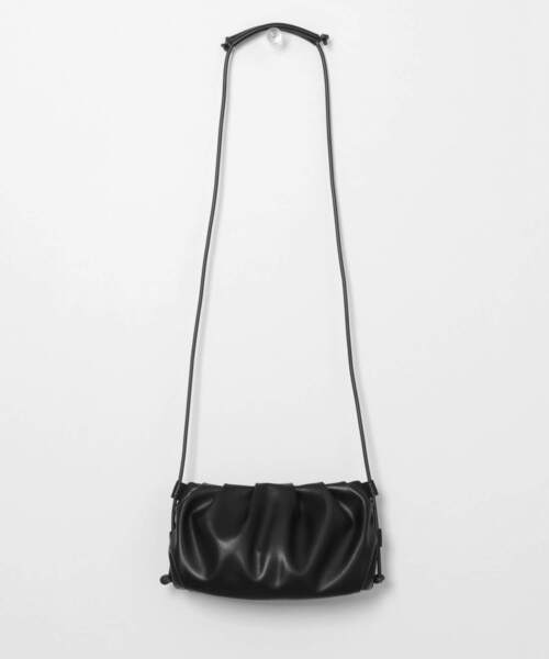 URBAN RESEARCH DOORS(アーバンリサーチドアーズ)の「ラバーストリングショルダーバッグ(ショルダーバッグ・レディース・ブラック/ベージュ・ONE)」の7枚目の写真