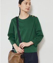 human woman | ◆５ｅ・ショルダーボタンブラウス(シャツ/ブラウス)