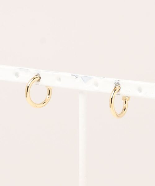 VENCEEXCHANGE（ヴァンスエクスチェンジ）の「シンプルピアス（ピアス（両耳用）・レディース・シルバー/ゴールド/ブラック・FREE）」の18枚目の写真