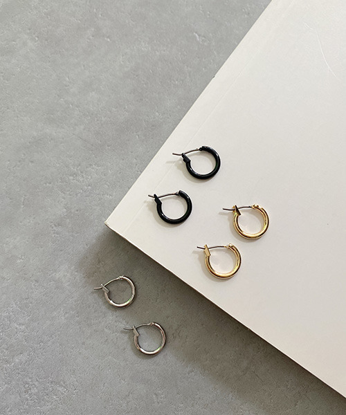 VENCEEXCHANGE（ヴァンスエクスチェンジ）の「シンプルピアス（ピアス（両耳用）・レディース・シルバー/ゴールド/ブラック・FREE）」の13枚目の写真