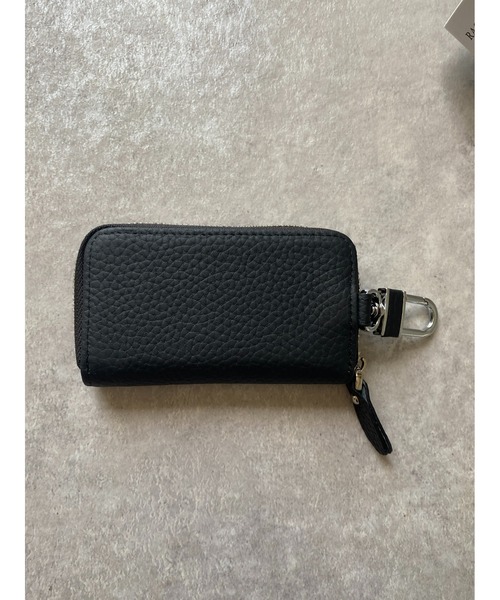 She's Closet（シーズクローゼット）の「本革ラウンドファスナースマートキーケース（キーケース/キーアクセサリー・レディース・ブラック/ダークグリーン/ベージュ/ネイビー/ピンク/ブルー/グレイッシュベージュ・FREE）」の19枚目の写真