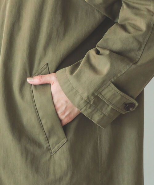 B:MING by BEAMS（ビーミングバイビームス）の「B:MING by BEAMS / べスト付き スタンド コート 22AW（その他アウター・レディース・ホワイト系/オリーブ・SMALL/MEDIUM）」の19枚目の写真