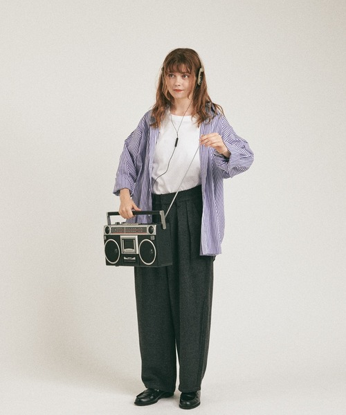 MUHET（ミュエータ）の「【セットアップ可能】バギーパンツ（その他パンツ・レディース・チャコールグレー/ベージュ/ブラウン・SMALL/MEDIUM/X-LARGE）」の10枚目の写真