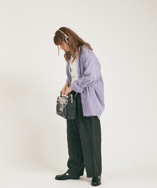 MUHET（ミュエータ）の「【セットアップ可能】バギーパンツ（その他パンツ・レディース・チャコールグレー/ベージュ/ブラウン・SMALL/MEDIUM/X-LARGE）」の11枚目の写真