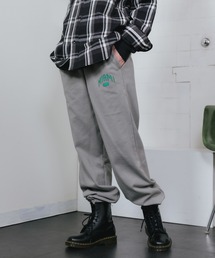 プリントスウェットパンツ ジョガーパンツ