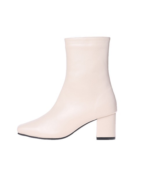 INGNI（イング）の「ベーシックミドルブーツ（ブーツ・レディース・ブラック/アイボリー・M/L）」の6枚目の写真