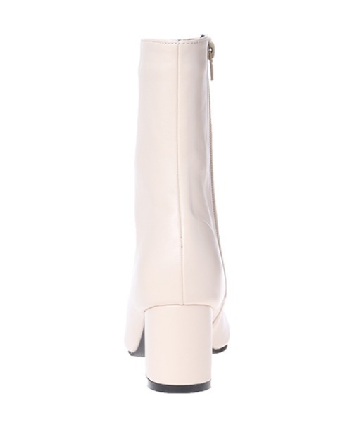 INGNI（イング）の「ベーシックミドルブーツ（ブーツ・レディース・ブラック/アイボリー・M/L）」の7枚目の写真